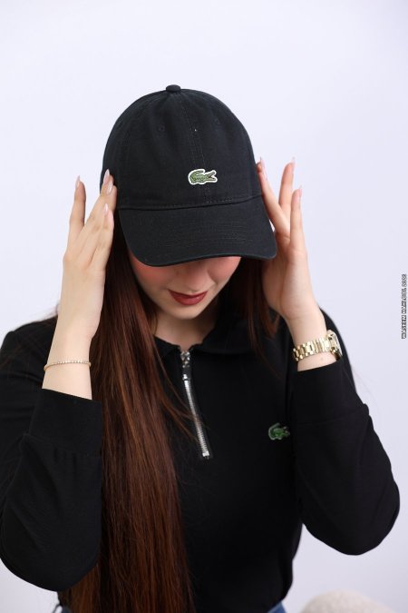 بلوز Lacoste + طاقية 🐊